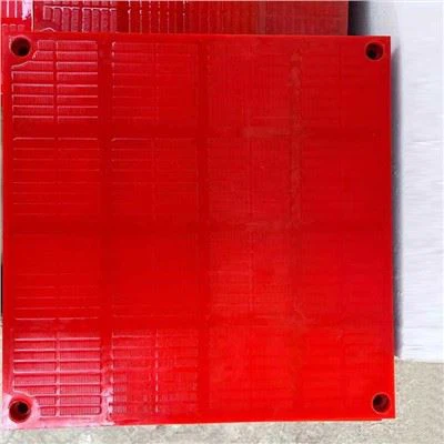 กระบวนการพิเศษ Pu หน้าจอโพลียูรีเทนทําความสะอาดตัวเองป้องกันการอุดตันตาข่ายหน้าจอ